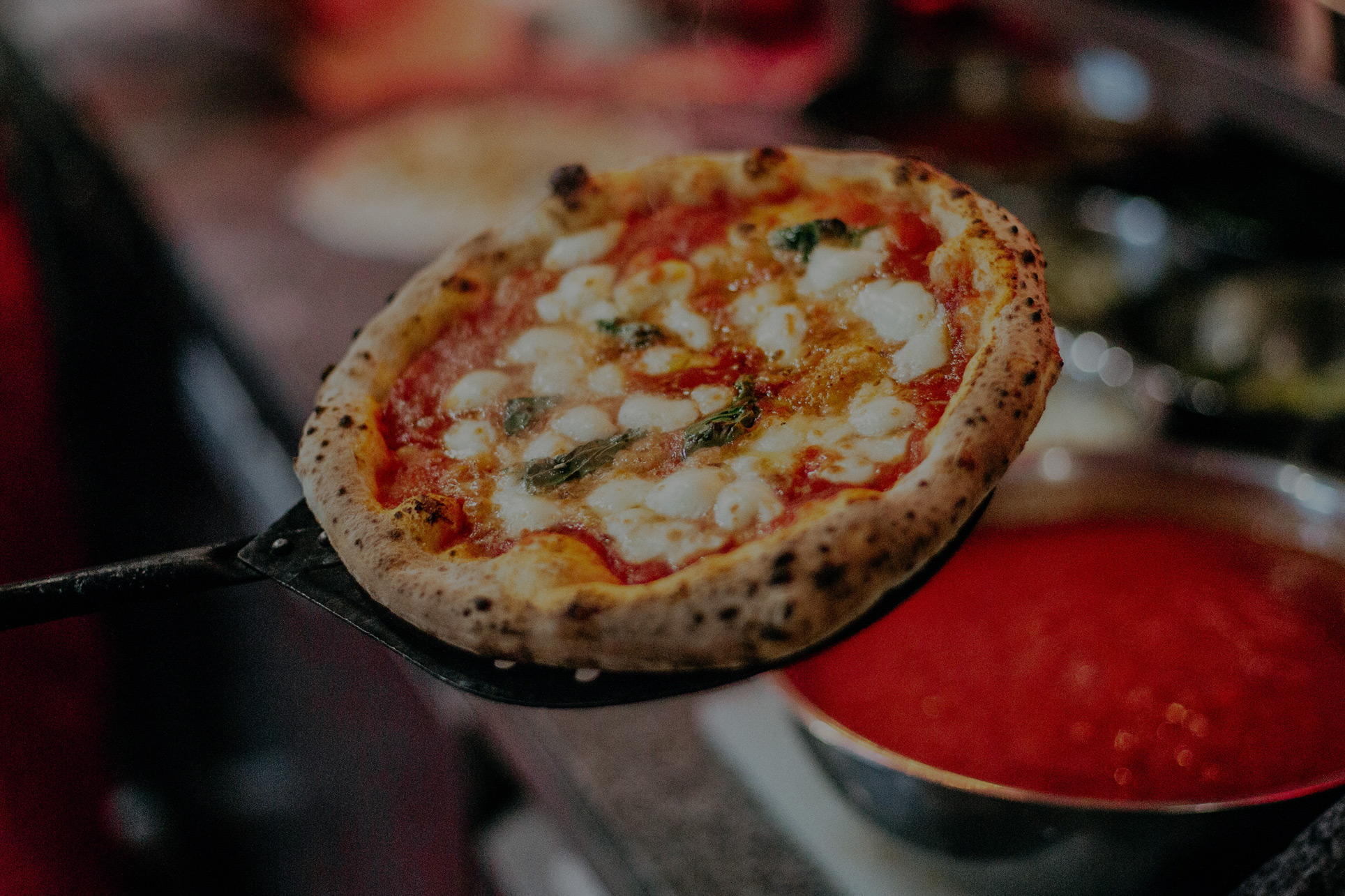 Santinis Margherita Pizza Santinis Margherita Pizza